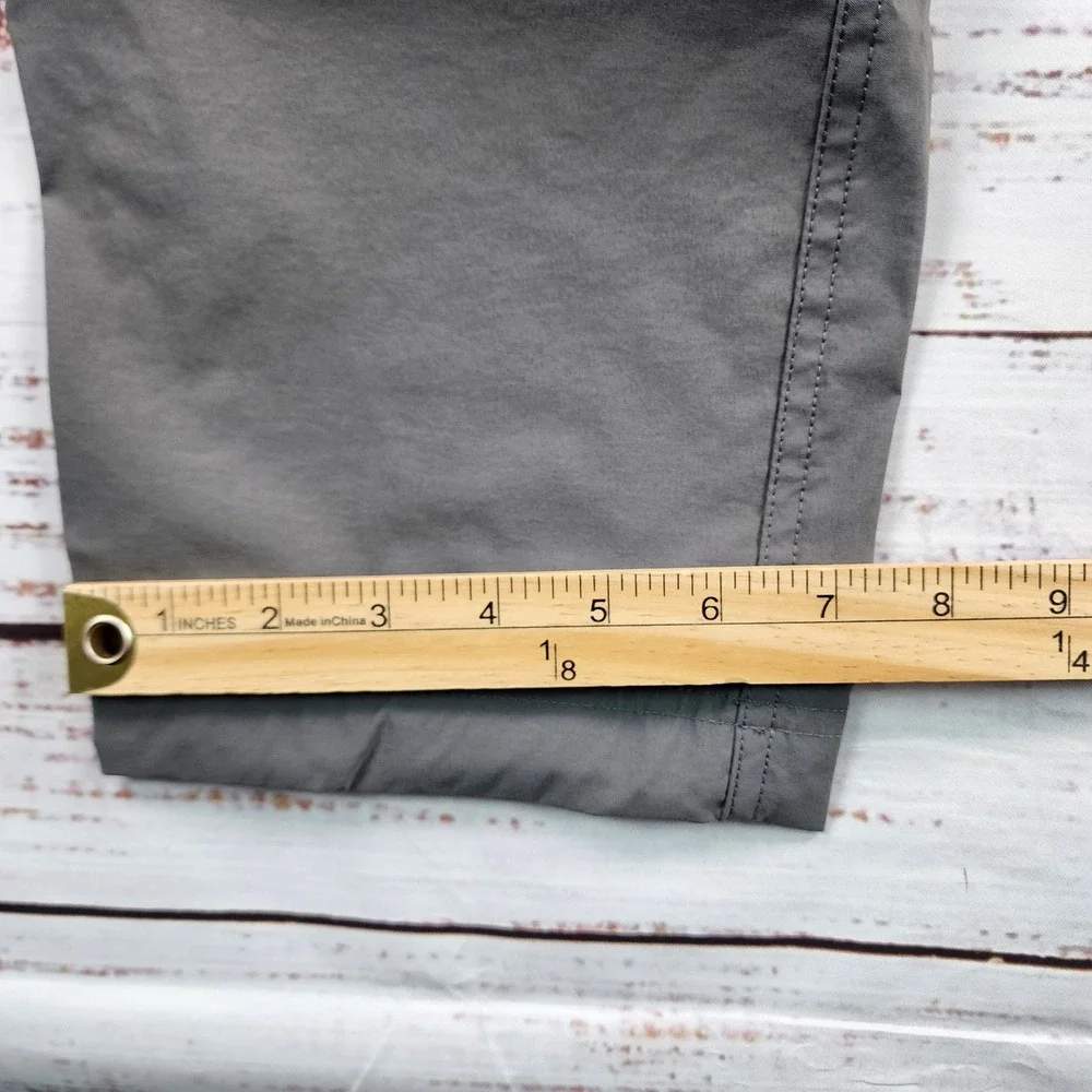 Stio Cut Bank Pant Mens 36xR Gray Nylon Stretch Hiking Outdoor Travel Pants